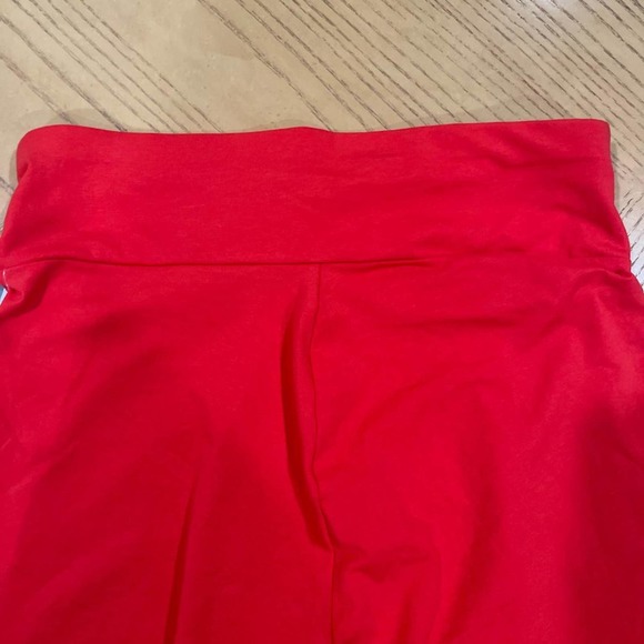 0410 New Women's Puma Orange Biker Shorts - Picture 10 of 11